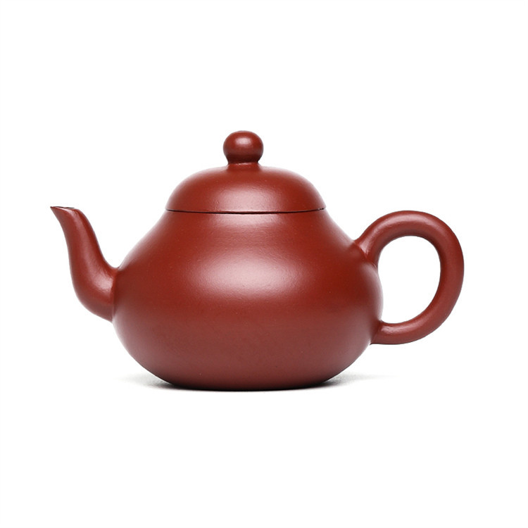 Ych& phác thảo hình quả lê yixing quặng thô dahongpao quà tặng ấm trà cát tím bộ ấm trà bán buôn hàng