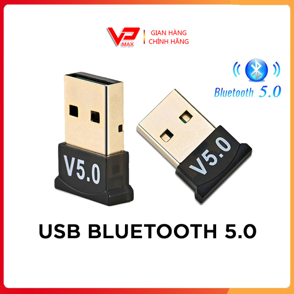 USB Bluetooth 5.0 Dongle Kingmaster Dùng cho Laptop PC thu phát sóng bluetooth cho loa âm ly