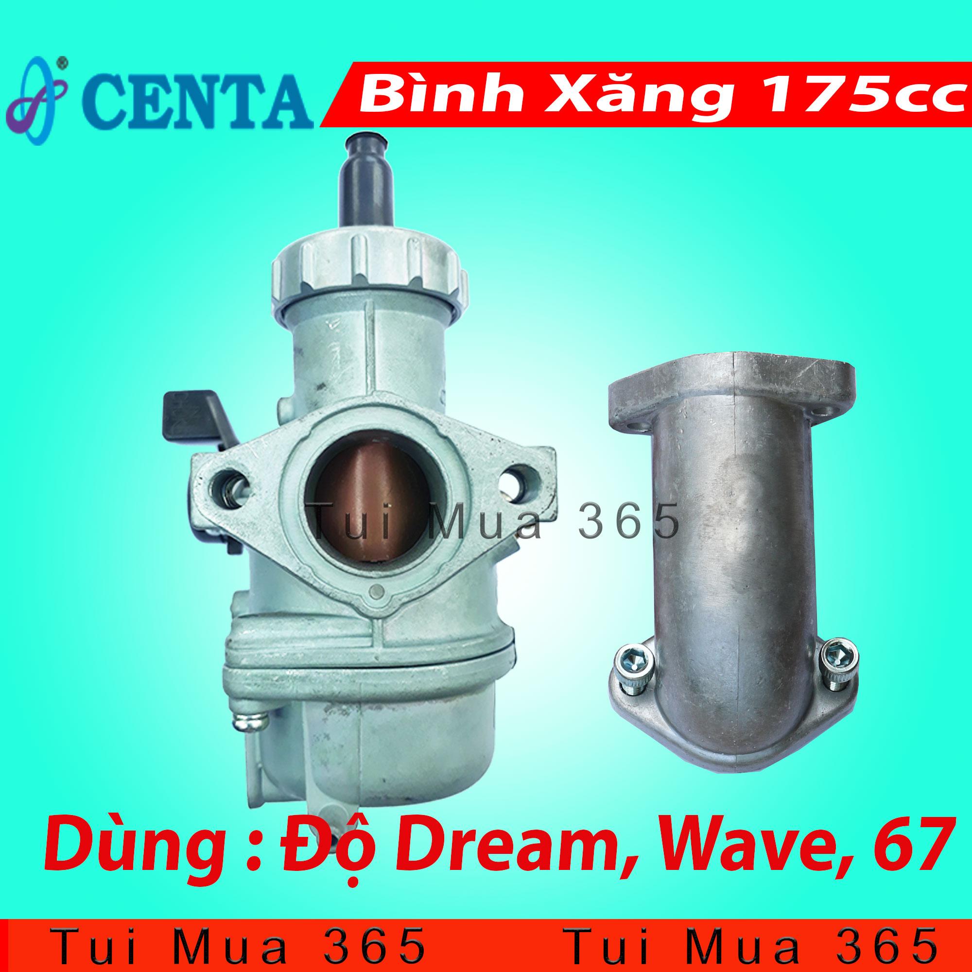 [HCM]Bình Xăng Con Centa 175 Độ cho Dream Wave 67