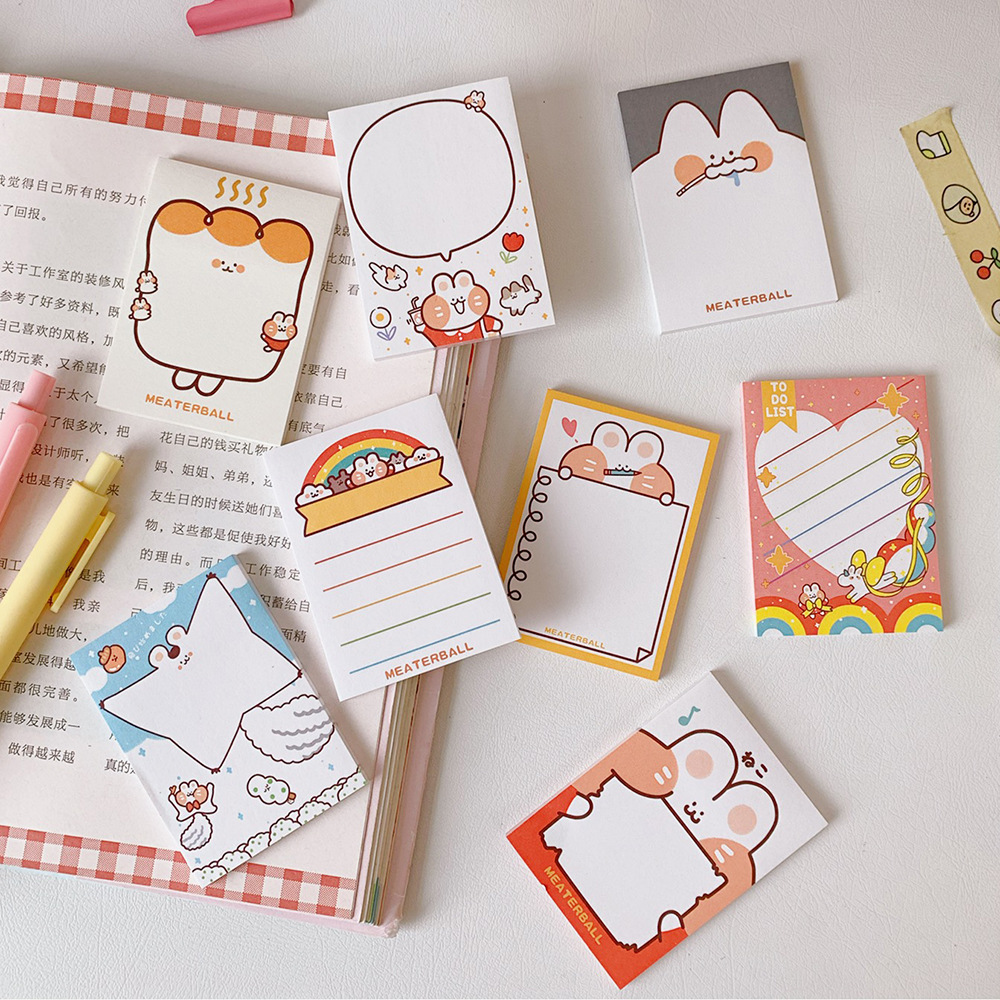 [HCM][Có sẵn] Giấy note (sticky note) hoạt hình dễ thương
