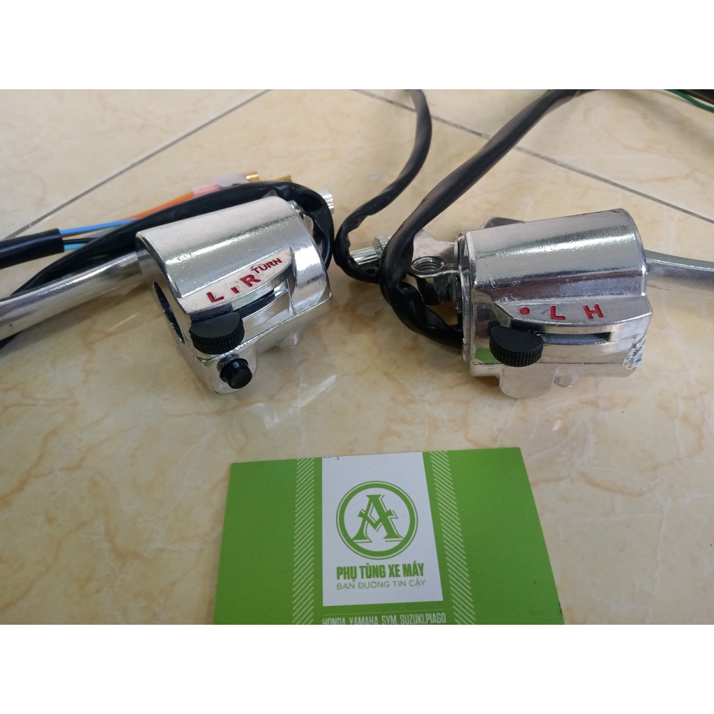 Bộ cùm công tắc xe 67 có đề / không đề