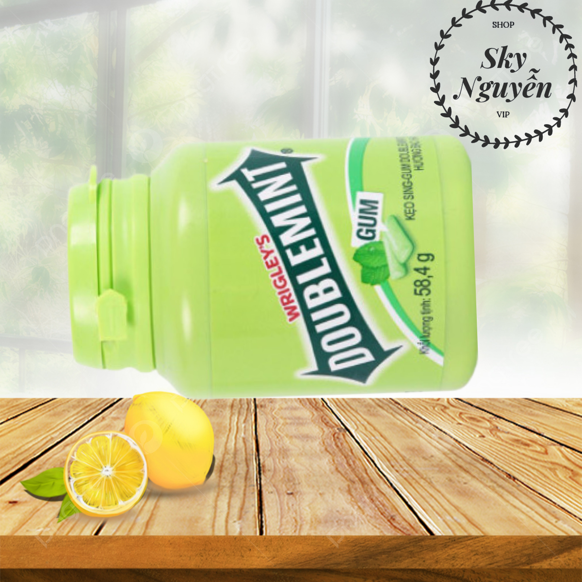 DOUBLEMINT HỦ SINGUM VỊ BẠC HÀ 40 VIÊN
