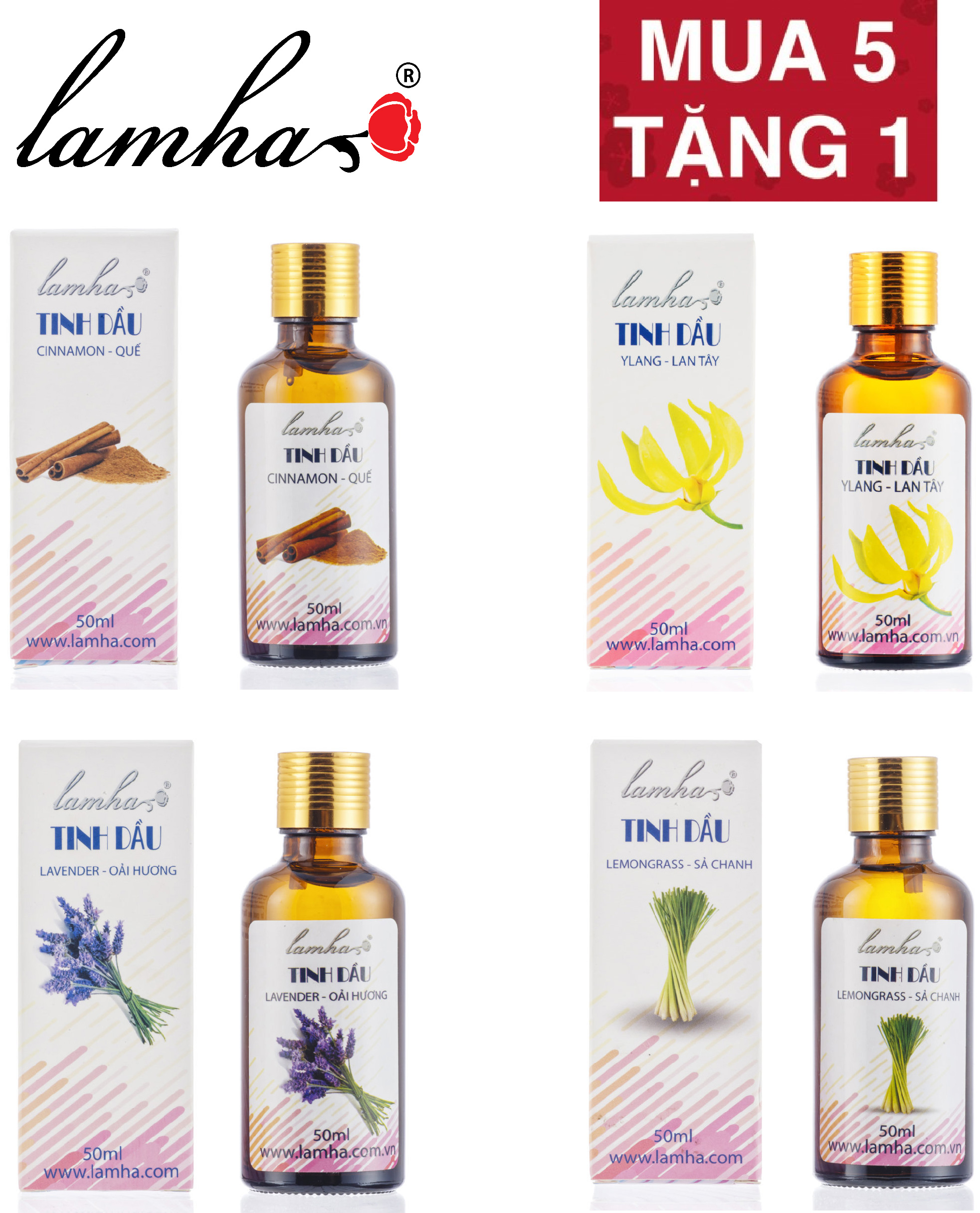 Tinh dầu Hoa Bưởi Lam Hà 50ml