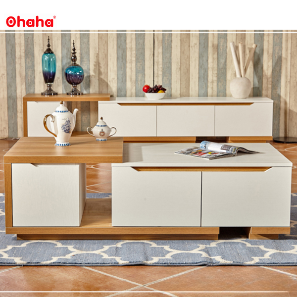 [ Freeship HCM ] [ Trả góp 0%] Bàn trà sofa OHAHA kiểu dáng độc đáo - BT008