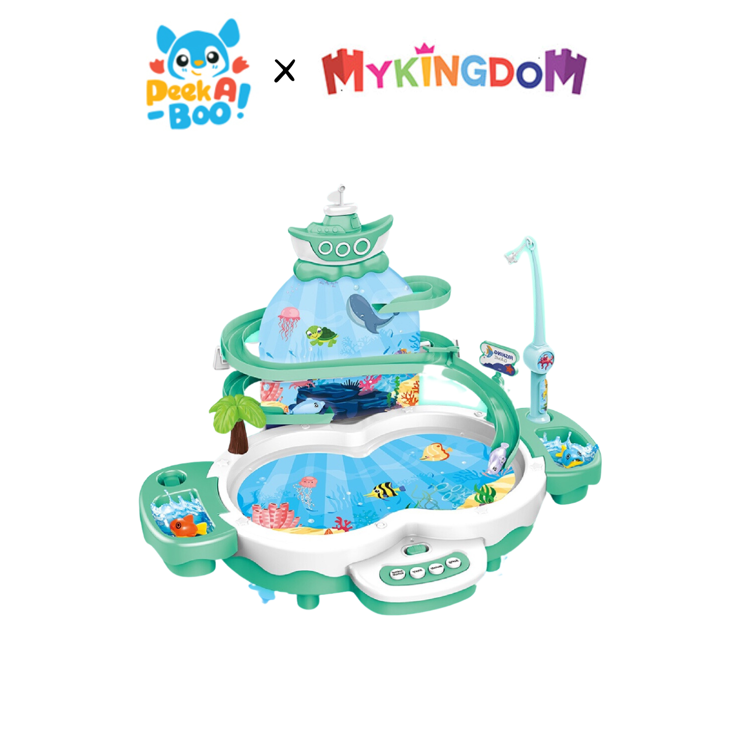 Đồ chơi giáo dục peek a boo câu cá-cá heo biết bay ngộ nghĩnh pab027