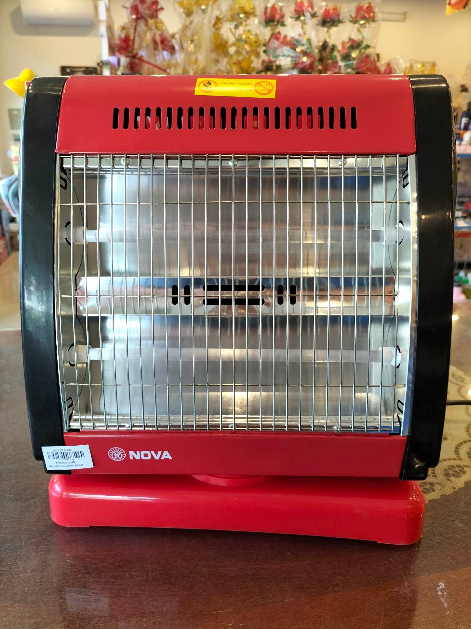 Quạt sưởi nova fg-10a sưởi ấm nhanh