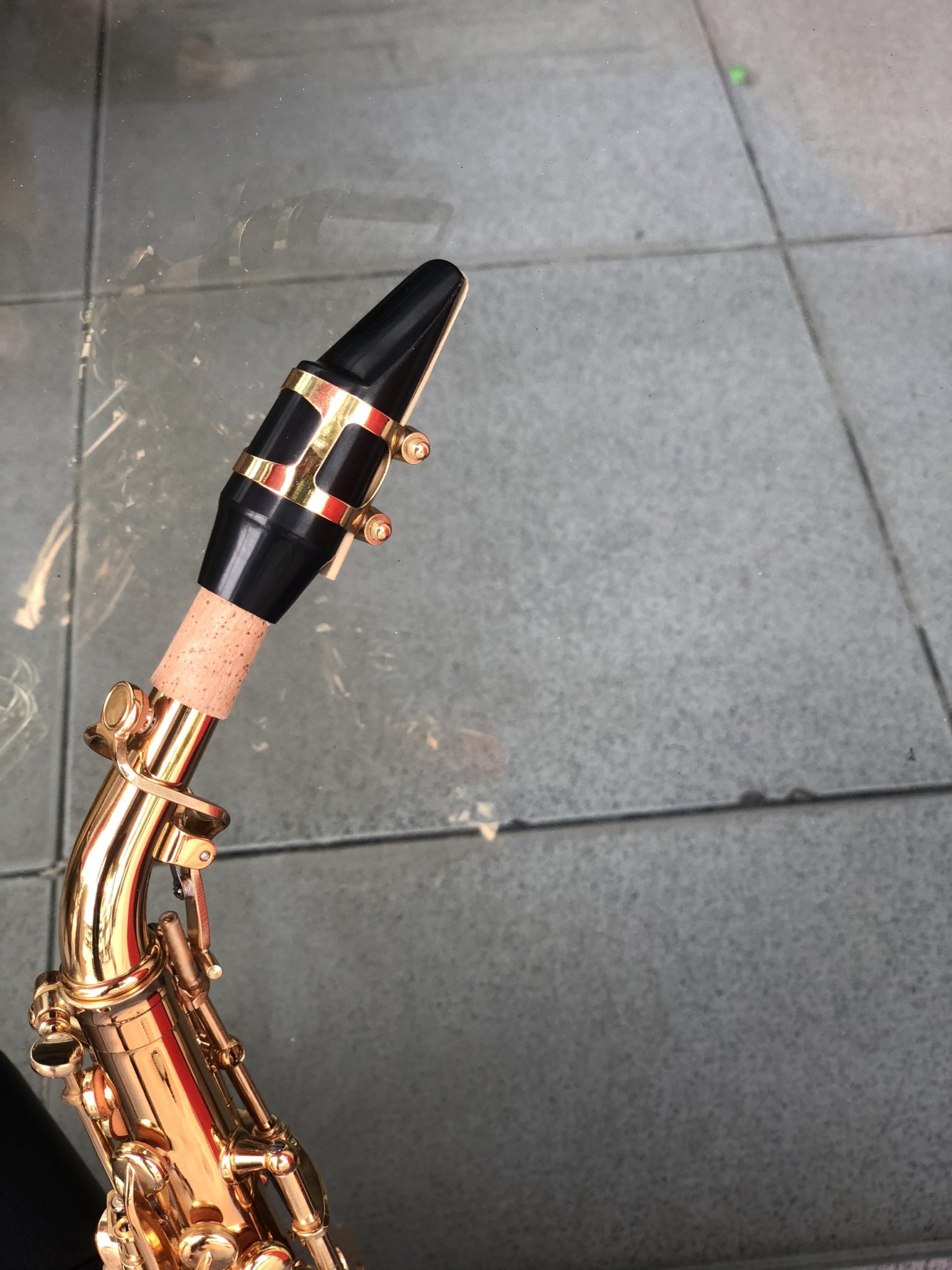 Kèn saxophone soprano cong Yamaha MK-008