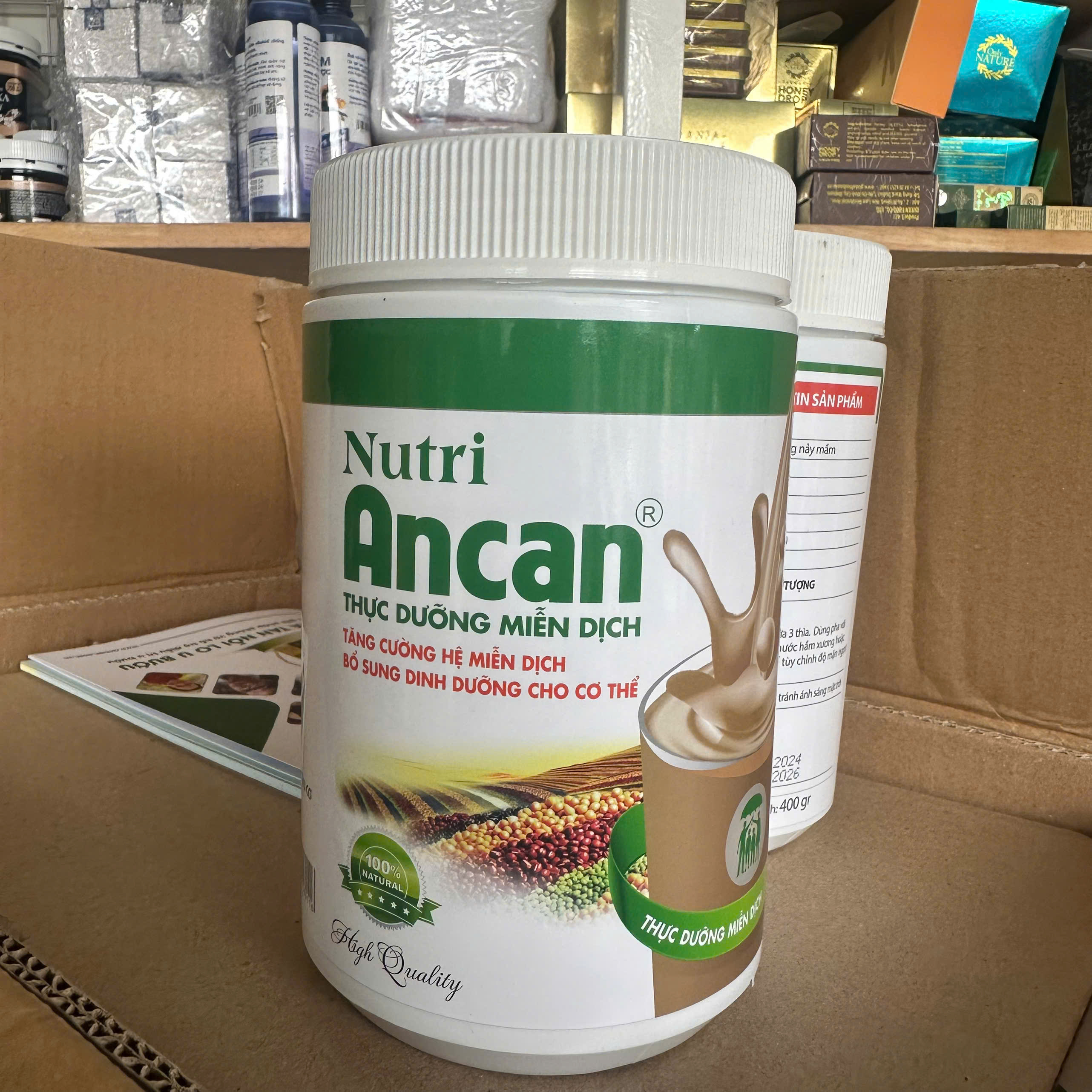 Nutri Ancan - Dinh dưỡng miễn dịch [Hủ 400g] [date mới]