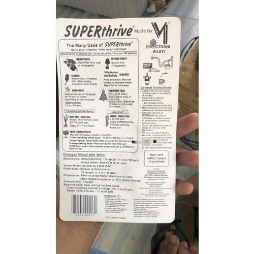 SUPER thrive 60ml nhập khẩu từ mỹ