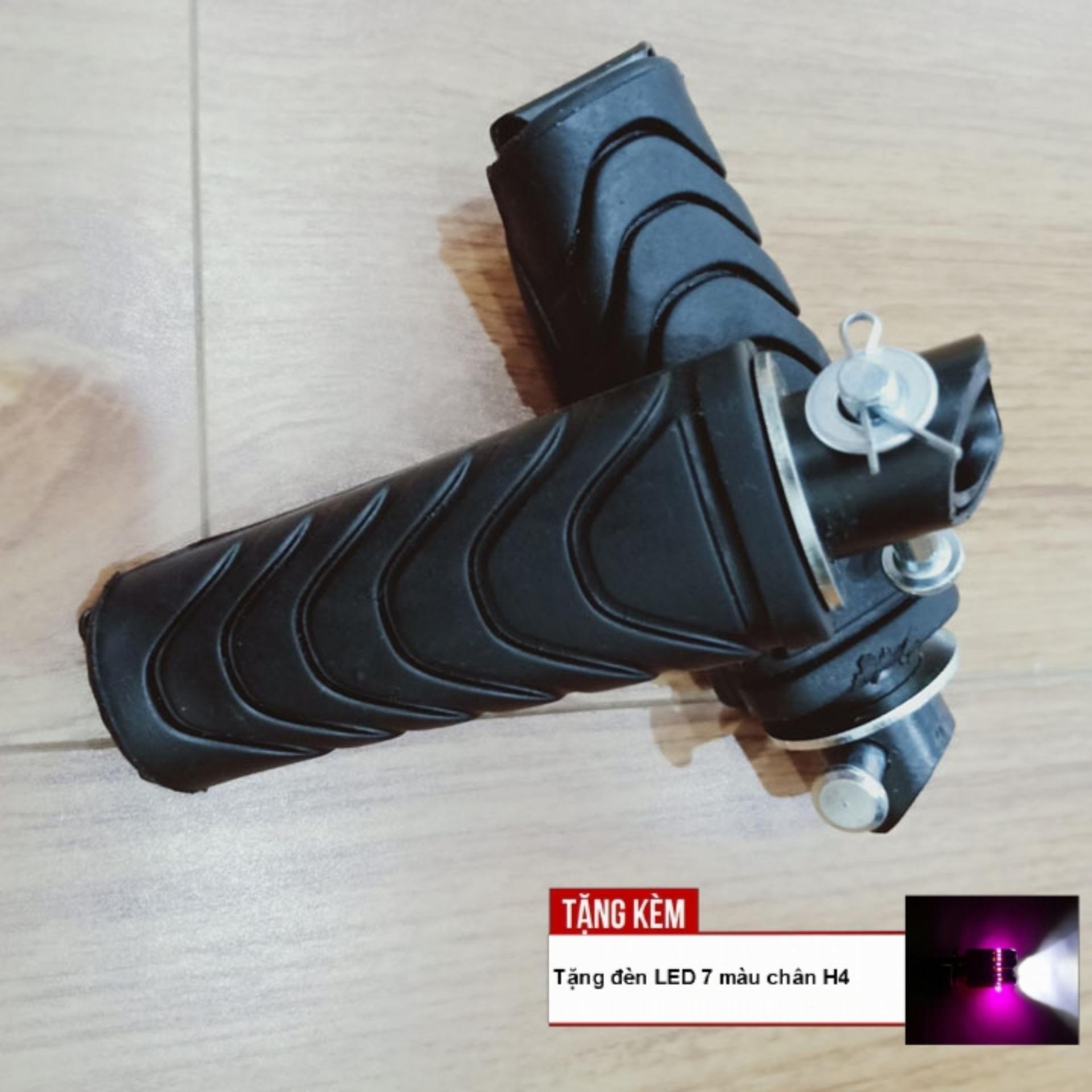 [TẶNG ĐÈN LED 7 MÀU SIÊU SÁNG] Gác chân sau xe Wave S100 - wave Alpha - wave RSX - wave RS - VISION OX392