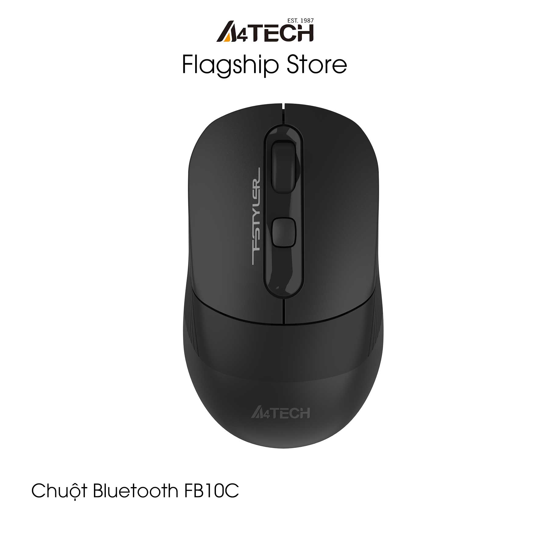 Chuột vi tính wireless bluetooth A4TECH FB10C - Hàng chính hãng