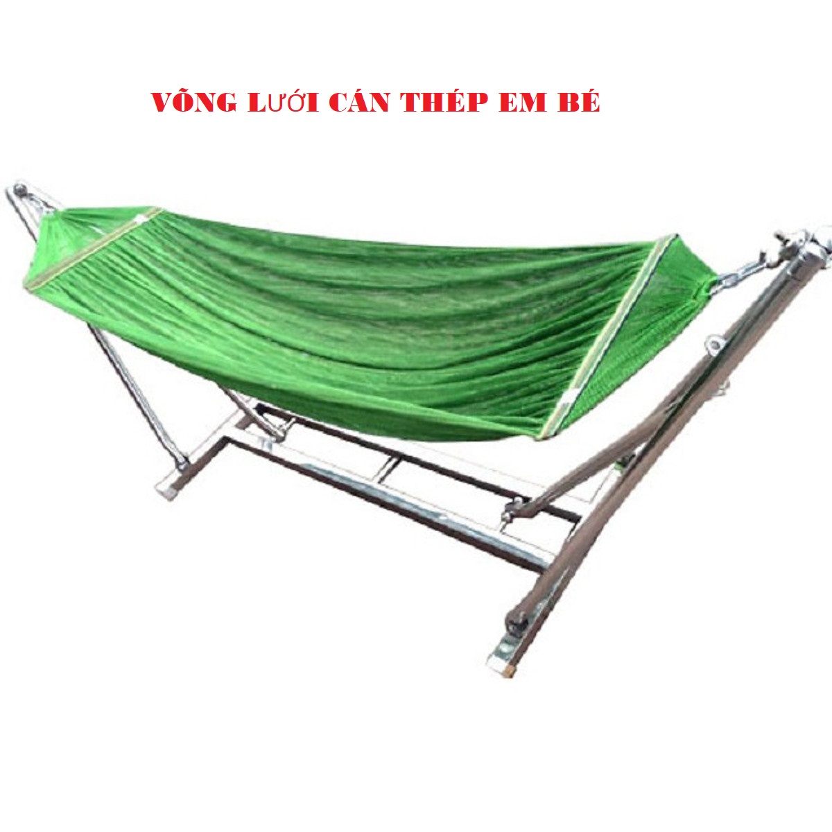 [HCM]Võng Cán Thép Lưới 2 Lớp Cho EM Bé