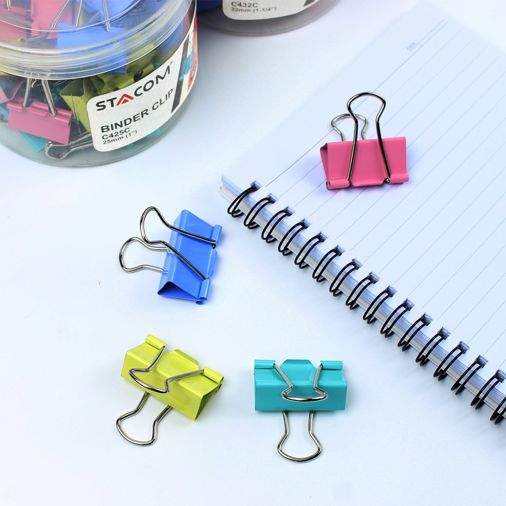 Kẹp bướm màu 15mm Stacom C415C