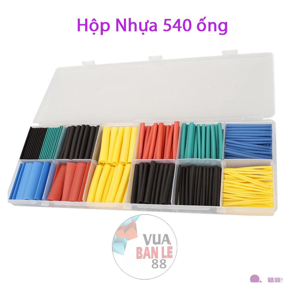 Hộp nhựa 540 ống gen co nhiệt nhiều màu