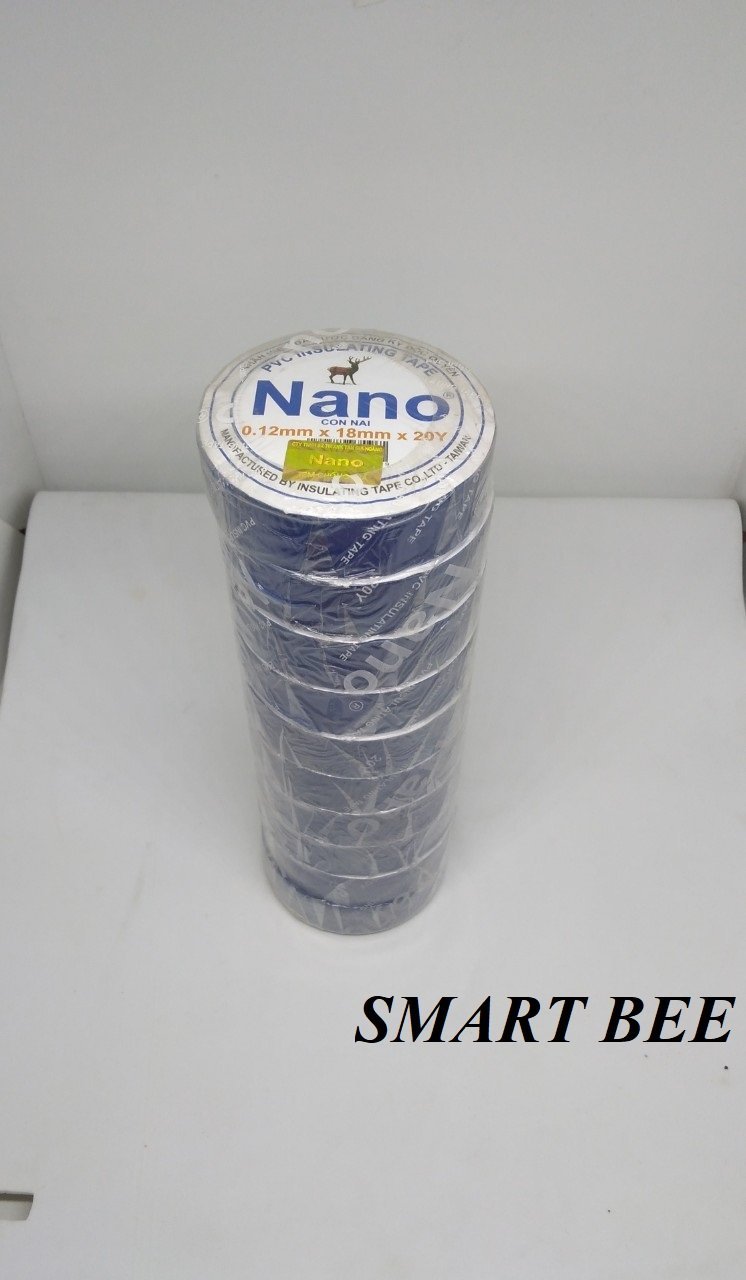 1 cây (10 cuộn) băng keo điện Nano 18mm 20yard