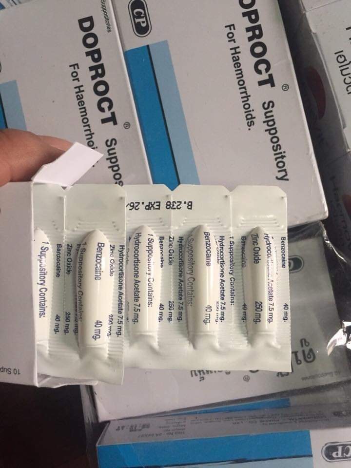 Viên Đặt Trĩ DOPROCT Thái Lan