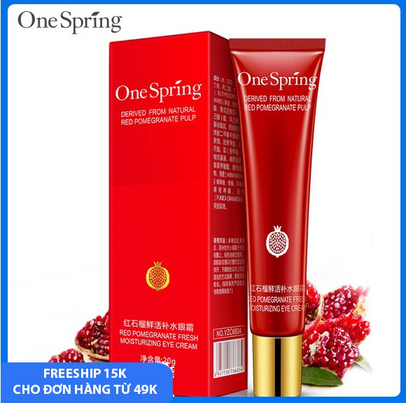 Kem dưỡng mắt chống lão hóa ONE SPRING cải thiện nếp nhăn, giảm quầng thâm hiệu quả, Kem dưỡng mắt, Kem bôi mắt July20 SPU022
