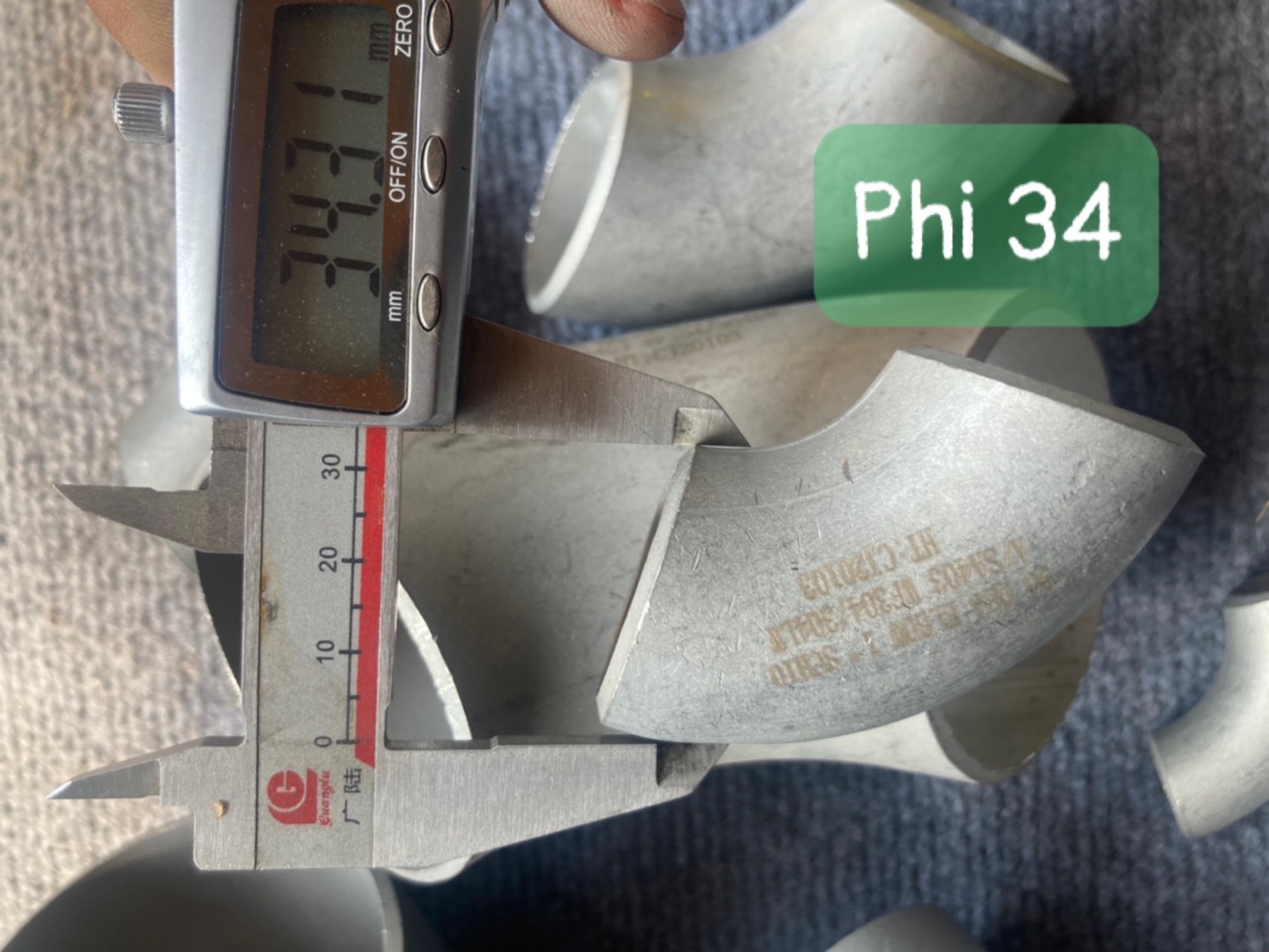 co hàn inox 304 SCH10 phi 21/27/34/42/49/60/76/90