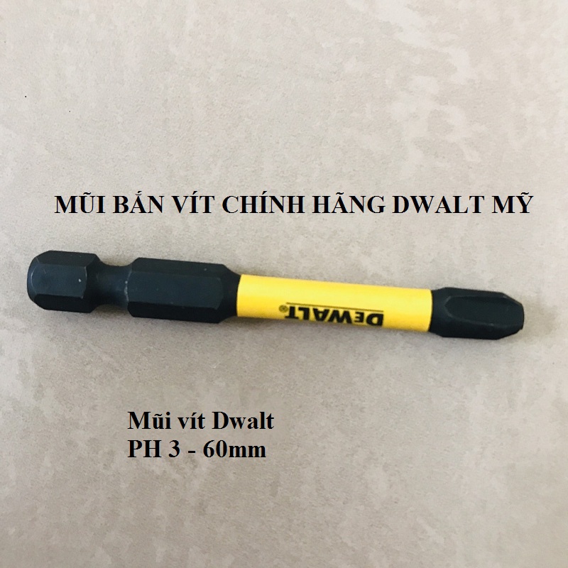 MŨI BẮN VÍT DWALT NHẬP DÀI 6CM - Ph3