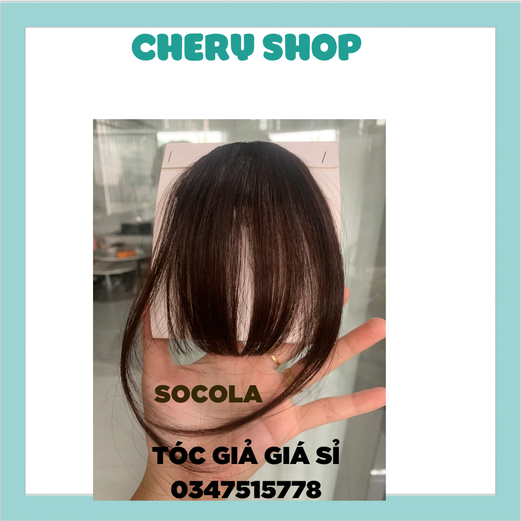 Tóc giả mái thưa mái giả Hàn quốc siêu sang chảnh cho nàng CHERY SHOP