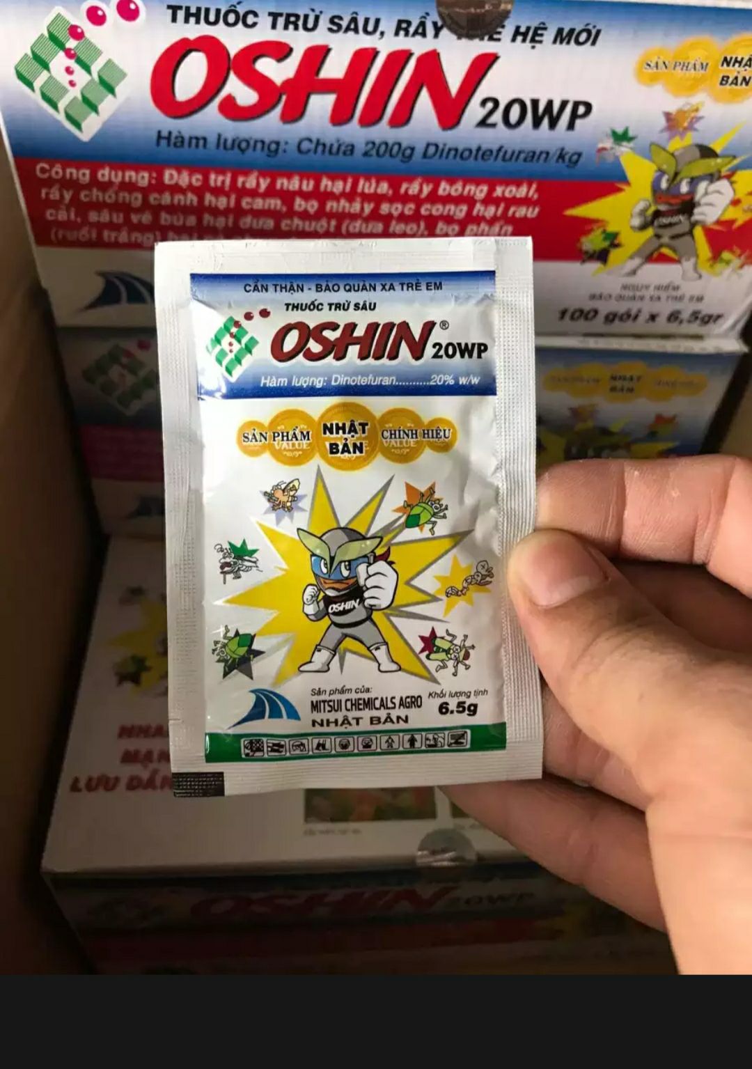 2 gói oshin trừ rầy hiệu quả.