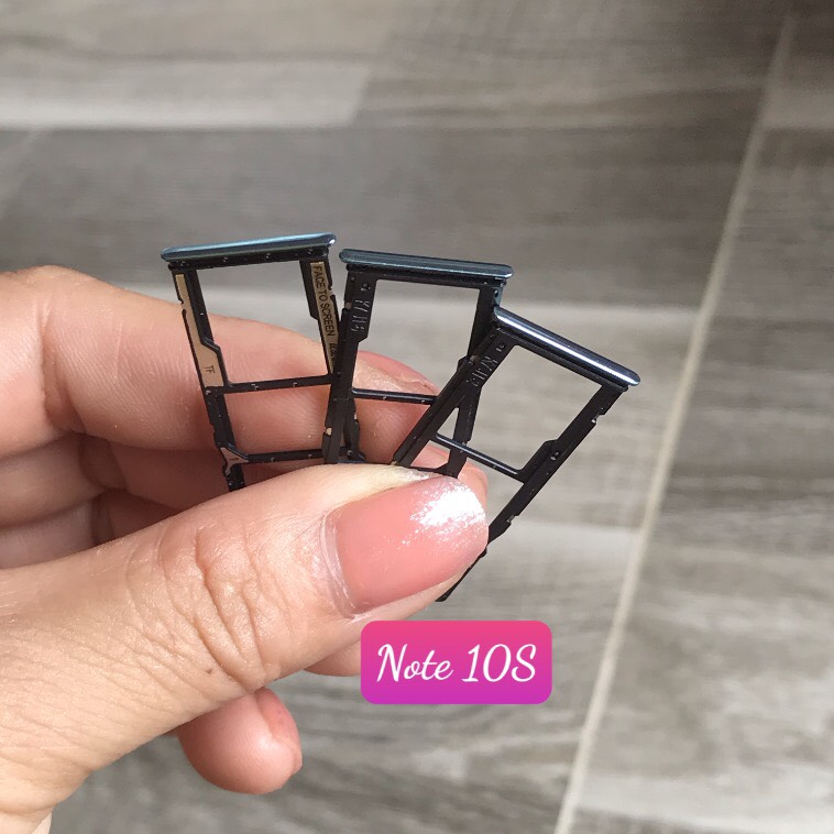 Khay sim xiaomi Redmi Note 10/Note 10s lắp chung