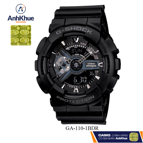 Đồng hồ Casio Chính Hãng Anh Khuê G-Shock GA-110-1BDR