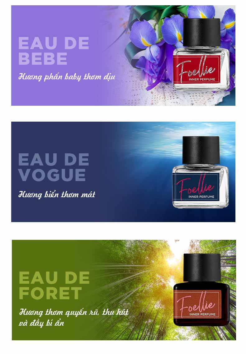 [HCM]Nước Hoa Vùng Kín Foellie Eau de Innerb Perfume 5ml