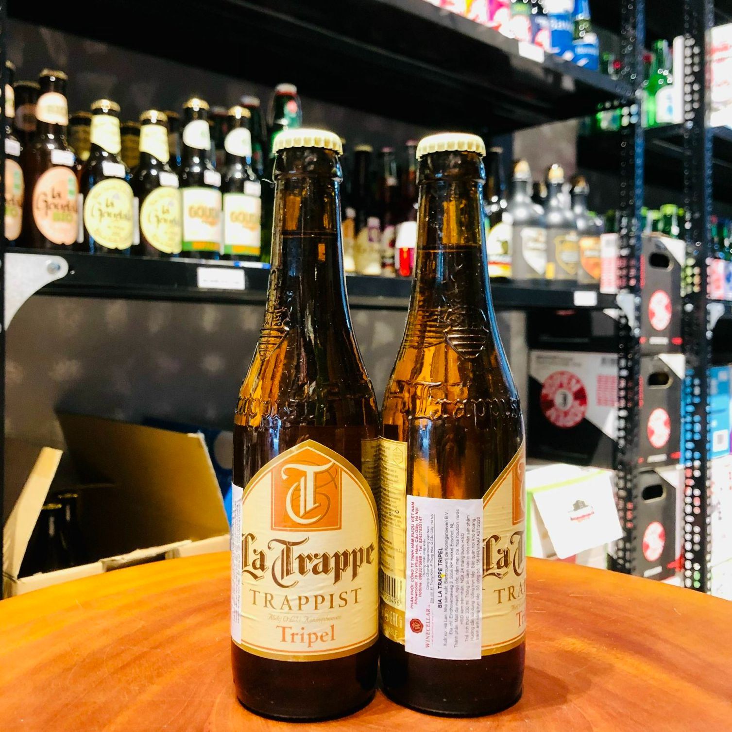 Bia nhập Hà Lan La Trappe chai 330ml