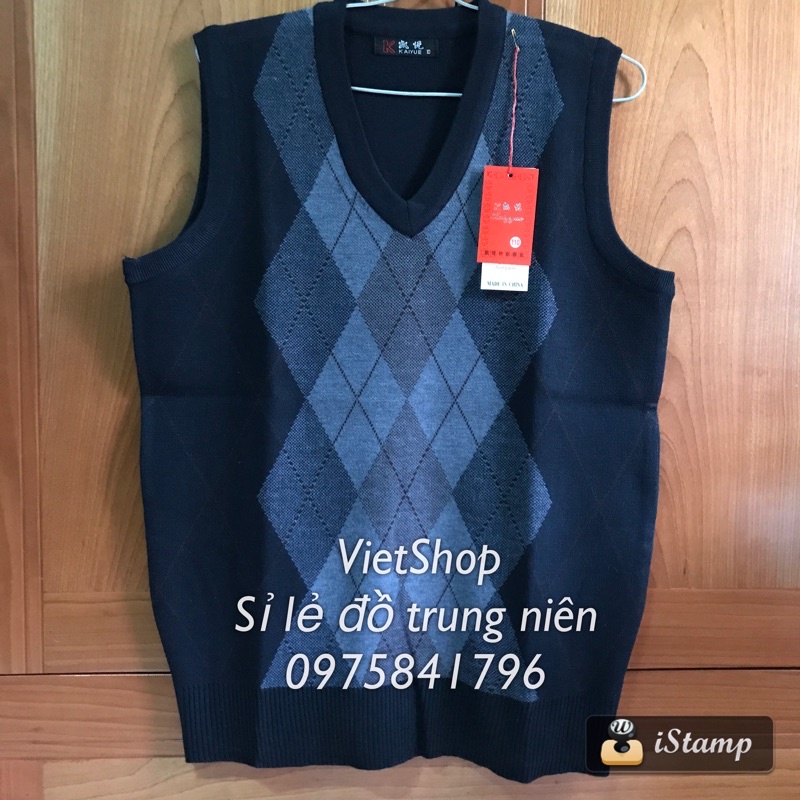 Áo Gile Len Nam Trung Niên Hàng Quảng Châu Chất Đẹp + Ảnh Thật | Lazada.Vn