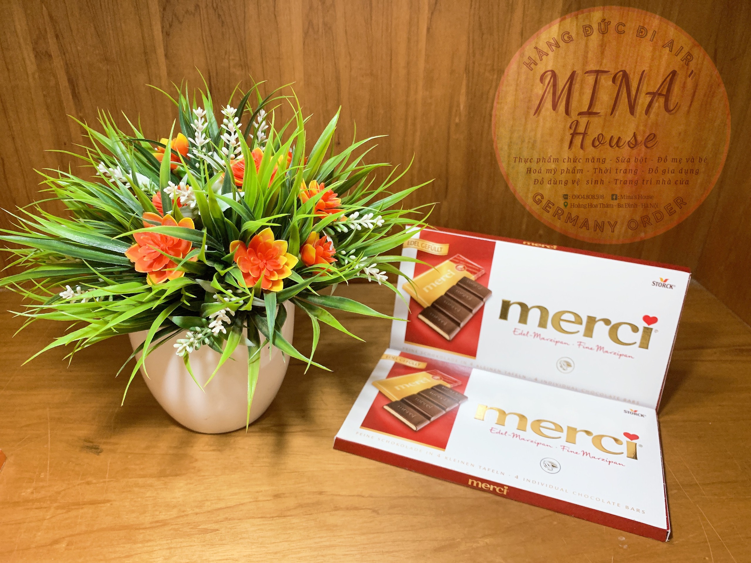 (Bill Đức) Socola Merci 100g