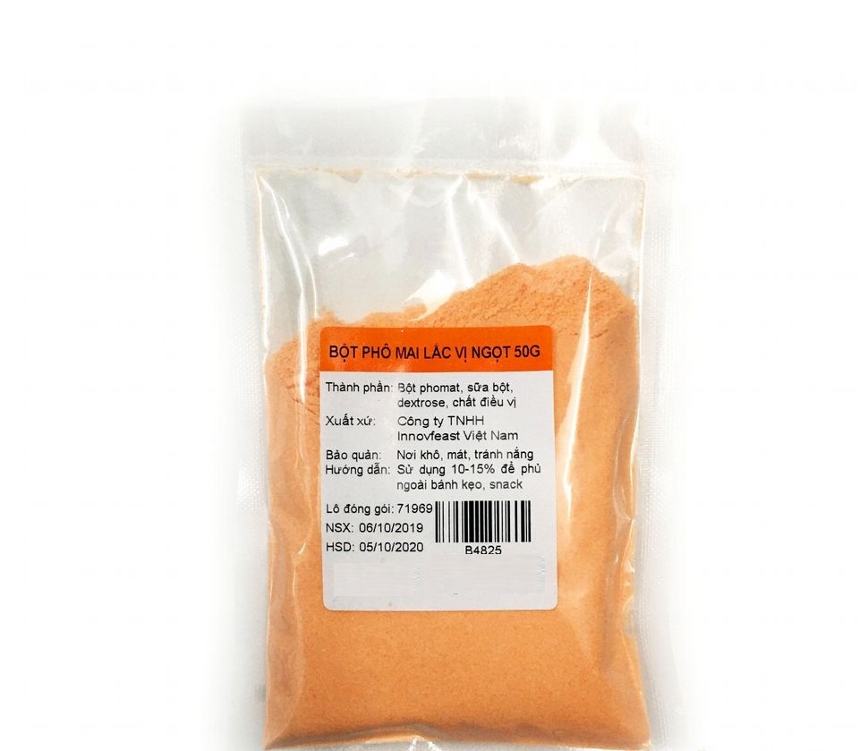 Bột phô mai lắc gà khoai vị ngọt 200g