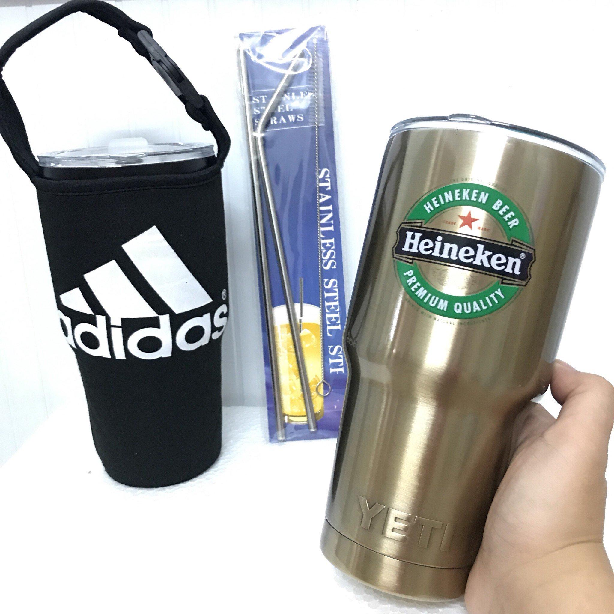 Overflow-proof cup comes with high-quality stainless steel straws