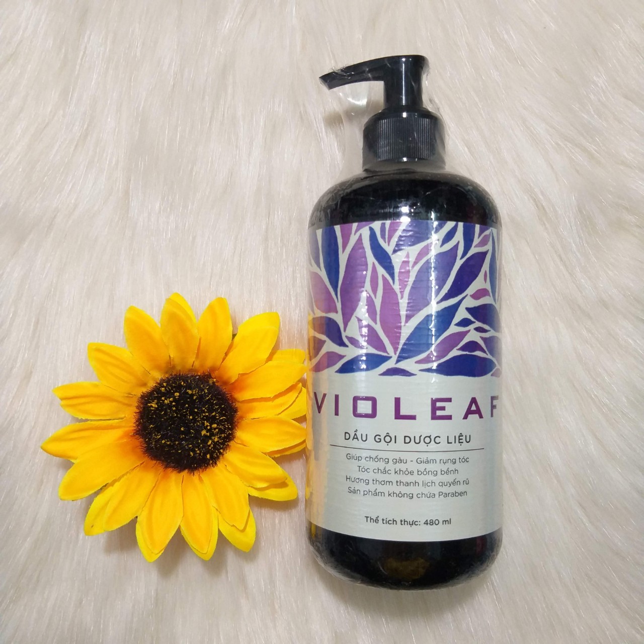 [HCM]Dầu gội Violeaf (480ml) - giúp tóc khỏe mạnh và bồng bềnh