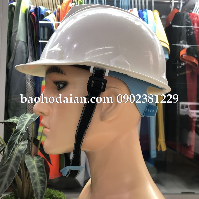 Nón bảo hộ công nhân đuôi gài N004
