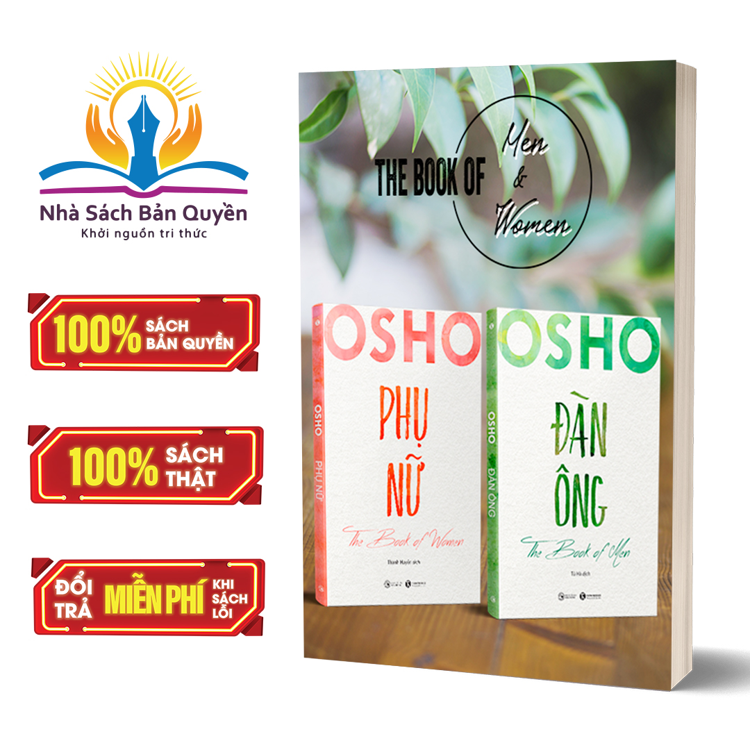 Sách - bộ osho đàn ông – phụ nữ