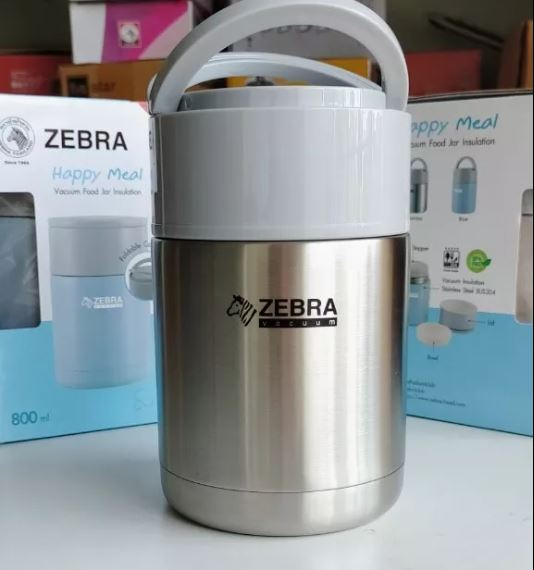 Camen giữ nhiệt inox zebra 0.8l 152408