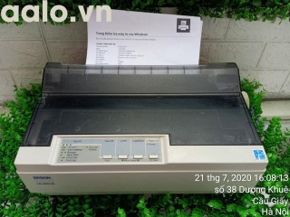 Máy in Kim Epson LQ300+II (24 kim, in khổ A4) Kèm băng mực , dây nguồn , dây USB mới thumbnail