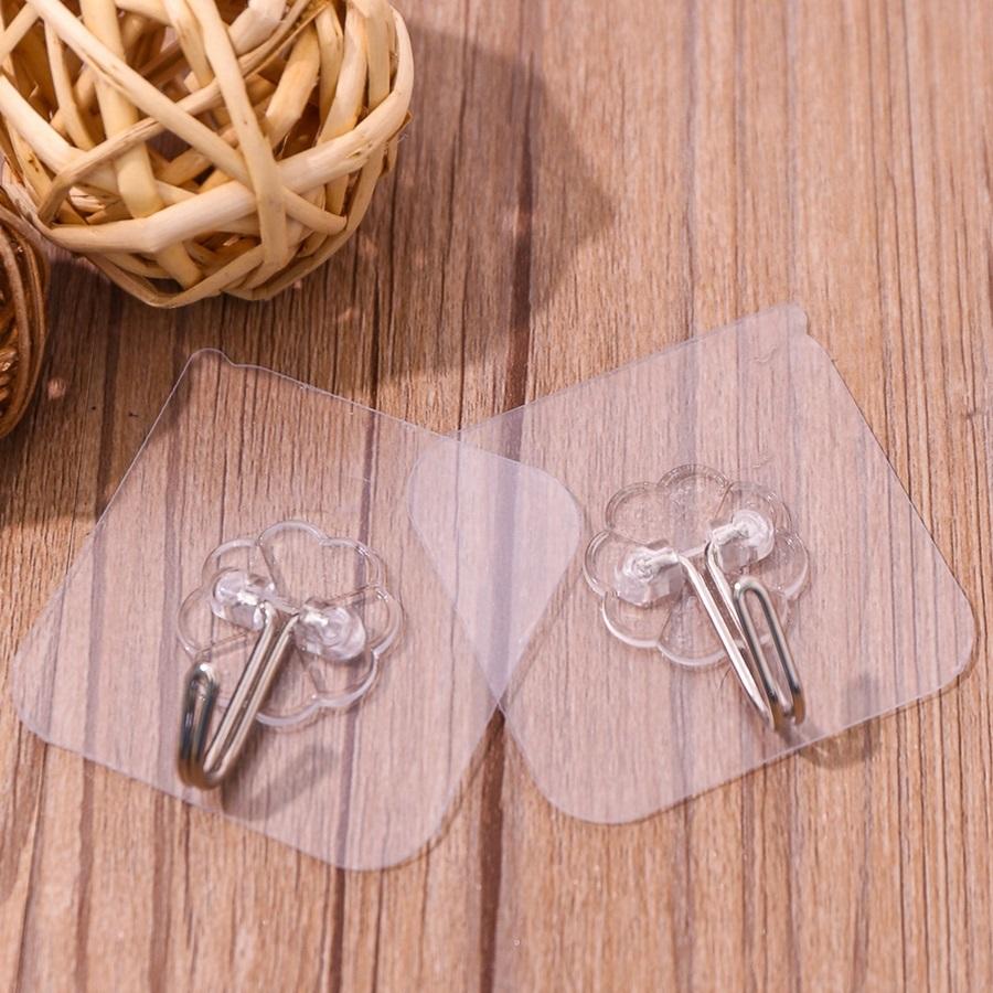 combo 10 móc dán tường siêu dính trong suốt
