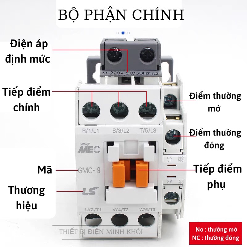 Khởi Động Từ GMC - Contactor LS GMC