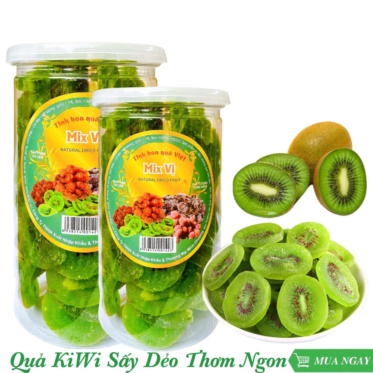 KIWI SẤY DẺO THƠM NGON