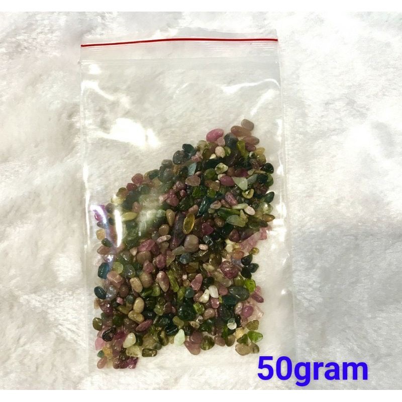 Đá vụn tourmaline ngũ sắc | cada decor