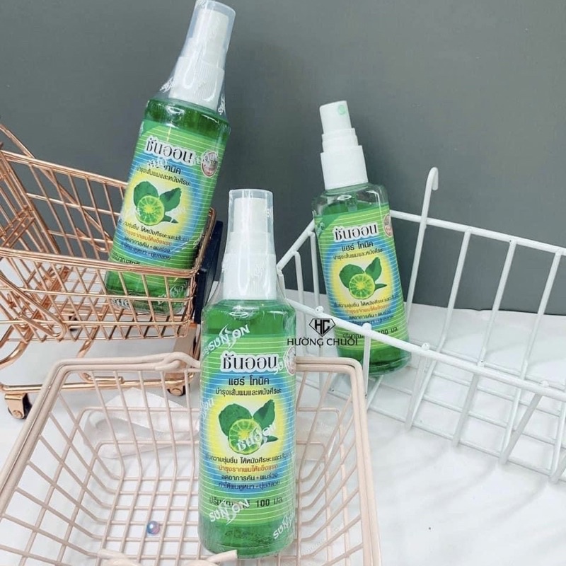 (Hàng Thái Lan Chính Hãng) Tinh dầu bưởi xịt mọc tóc Sun On
