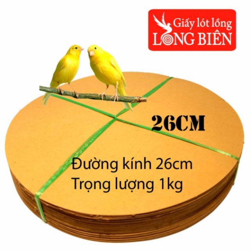Giấy lót lồng Yến đường kính 26cm, trọng lượng 1kg