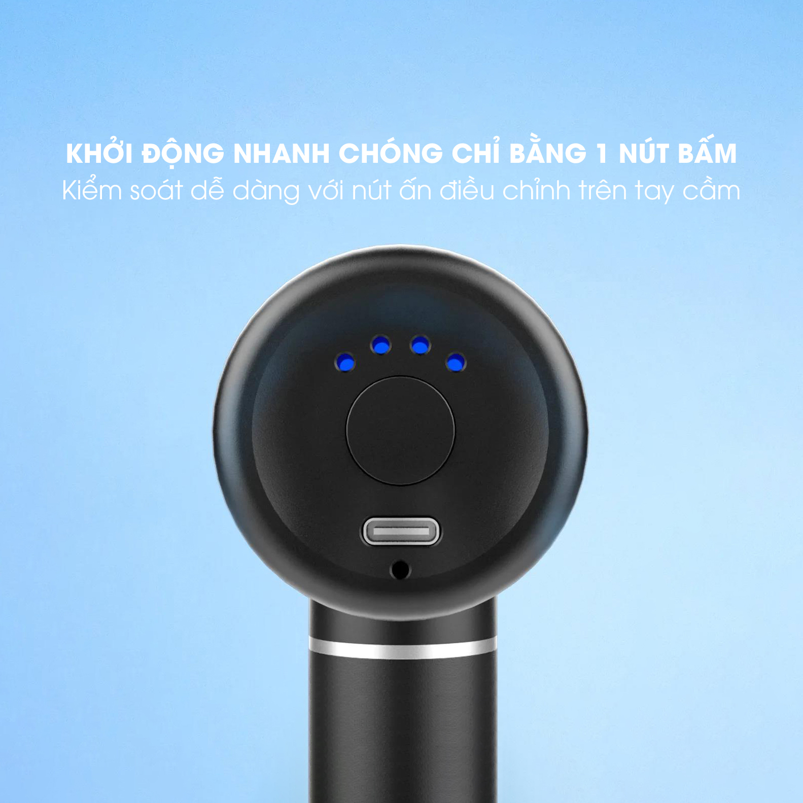 Máy Massage Cầm Tay Thông Minh Remax RL-PC09