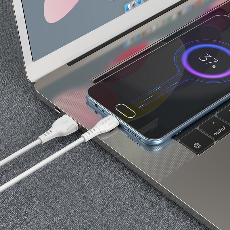 Cáp Sạc Nhanh borofone bx51 Micro USB 1m  - BH 12 Tháng