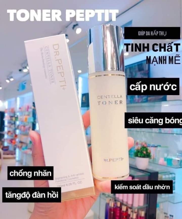 [Auth] Nước hoa hồng Centella Toner Dr.Peptit+