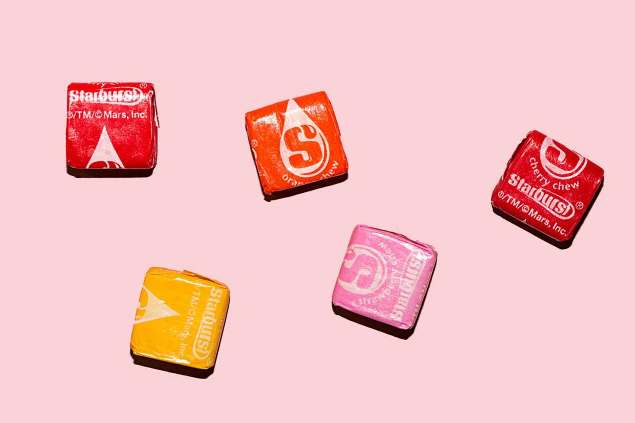Kẹo trái cây Starburst thanh