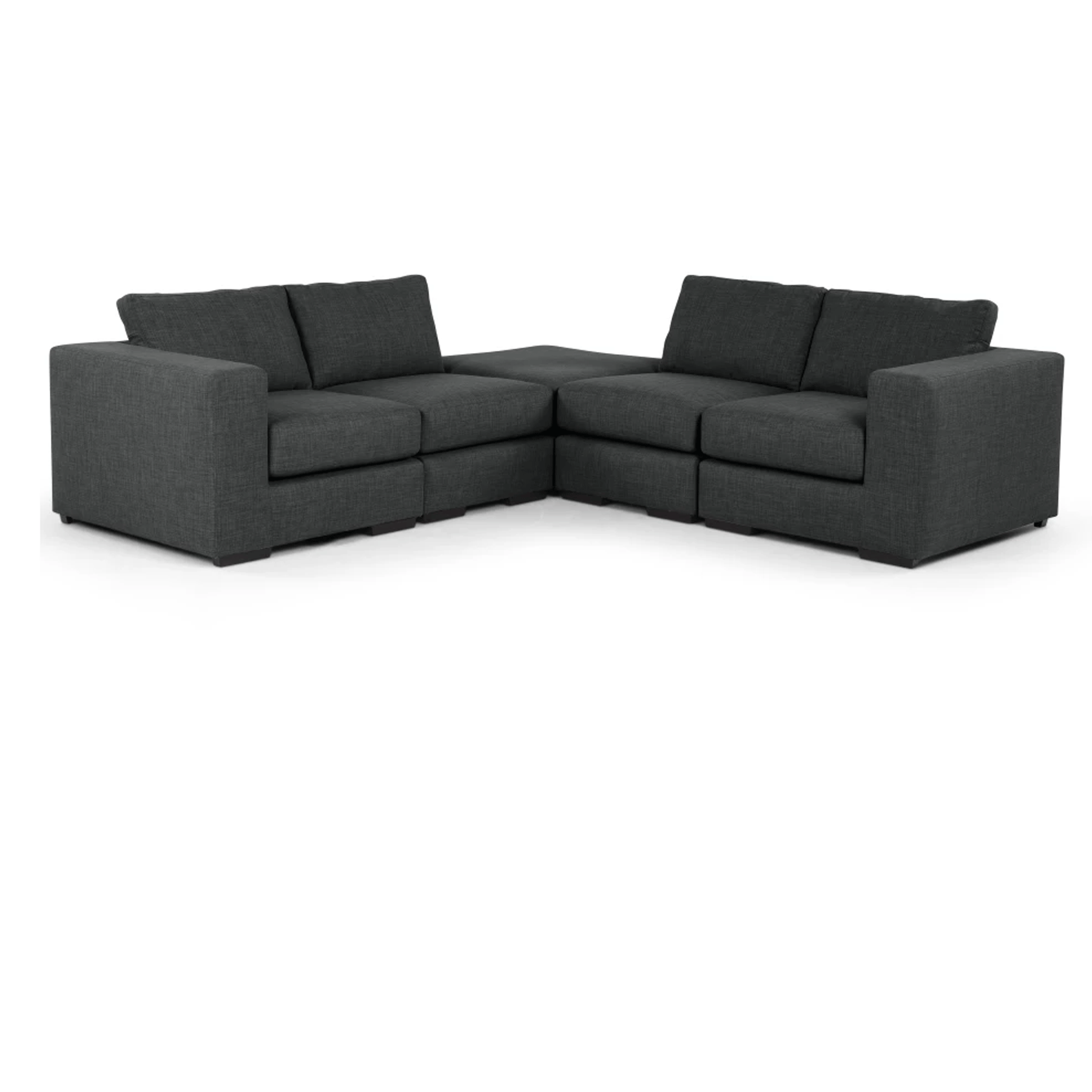 Sofa góc Klosso KGG004-XDE (Xám đen)