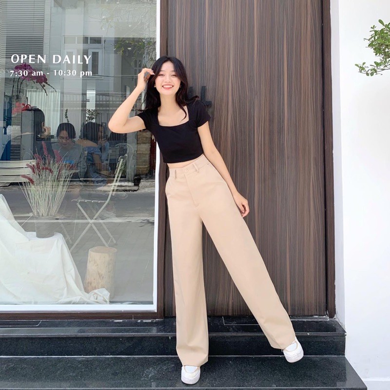 Quần Ống Rộng 100Cm Siêu Sang